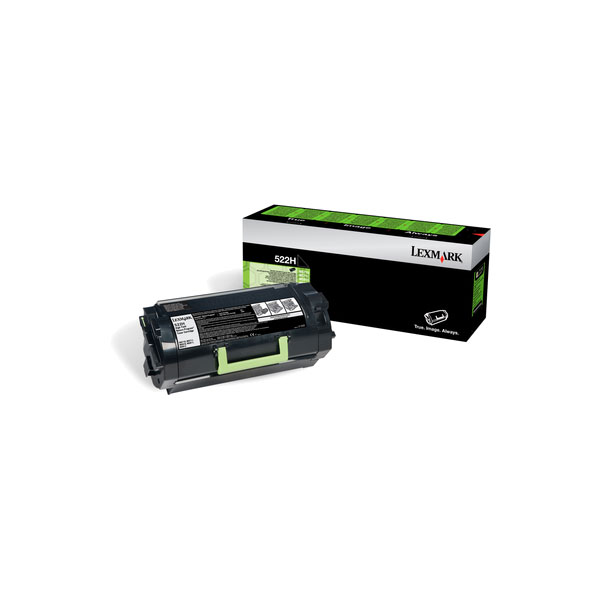 Lexmark (520HG) MS710, MS711, MS810, MS811, MS812 High Yield Return Program Toner Cartridge for US Government (25,000 Yield) (TAA Compliant Version of 52D0HA0)
