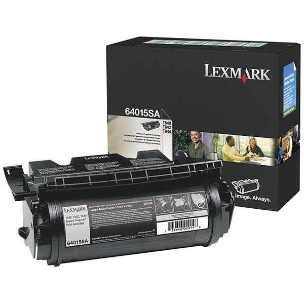 Lexmark T640, T642, T644 Return Program Toner Cartridge (6,000 Yield)