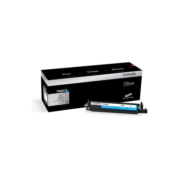 Lexmark (700D2) CS310, CS317, CS410, CS417, CS510, CS517, CX310, CX317, CX410, CX417, CX510, CX517, XC2132 Cyan Developer Unit (40,000 Yield)