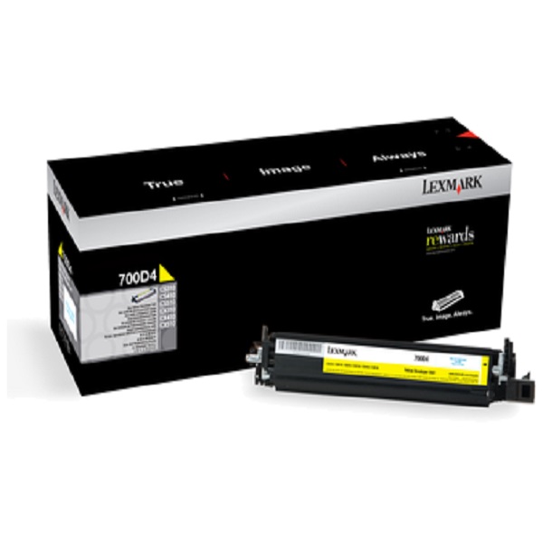 Lexmark (700D4) CS310, CS317, CS410, CS417, CS510, CS517, CX310, CX317, CX410, CX417, CX510, CX517, XC2132 Yellow Developer Unit (40,000 Yield)