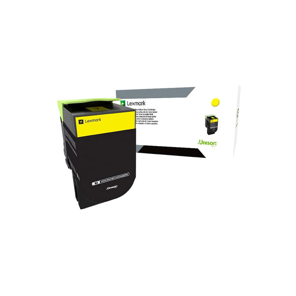 Lexmark (700H4) CS310, CS410 High Yield Yellow Non-Return Program Toner Cartridge (3,000 Yield)