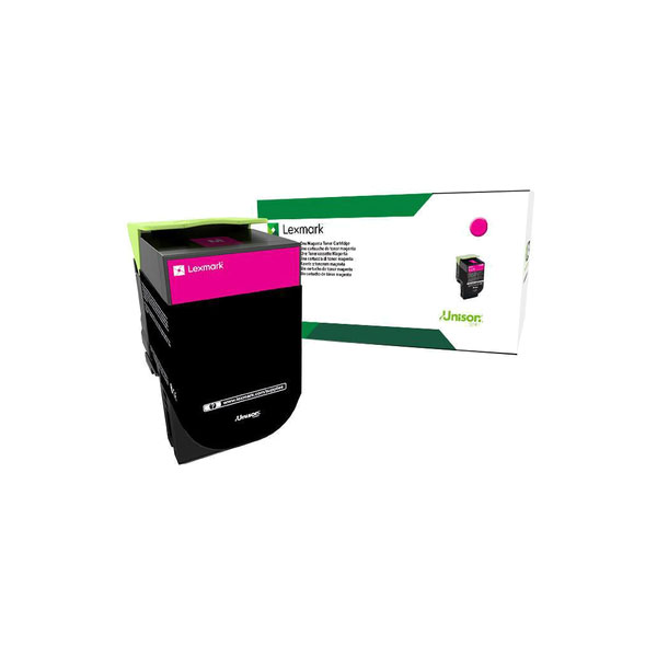 Lexmark CS310, CS410, CS510 High Yield Magenta Return Program Toner Cartridge for US Government (3,000 Yield) (TAA Compliant Version of 70C1HM0)