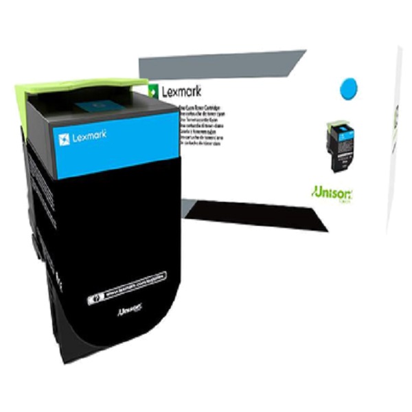 Lexmark CS317, CX317 Cyan Non-Return Program Toner Cartridge (2,300 Yield)