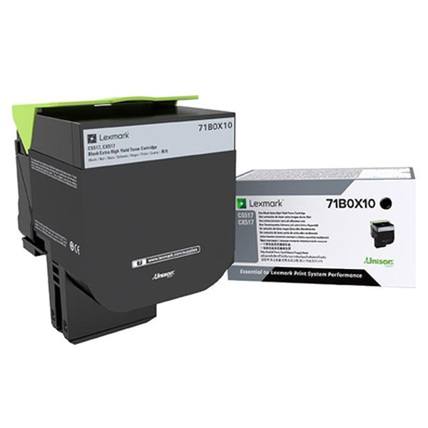 Lexmark CS517, CX517 Black Extra High Yield Non-Return Program Toner Cartridge (8,000 Yield)