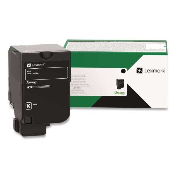 Lexmark CS730, CS735, CX730, CX735 Black Return Program Toner Cartridge (5,000 Yield)