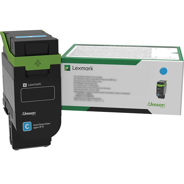 Lexmark CX635adwe, CS632dwe Cyan Extra High Yield Return Program Toner Cartridge (11,700 Yield)