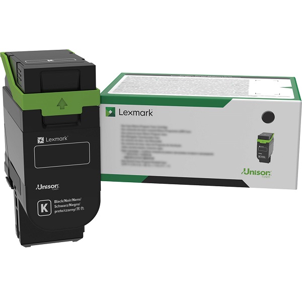 Lexmark CX635adwe, CX532adwe, CS632dwe, CS531dw Black Return Program Toner Cartridge (3,000 Yield)