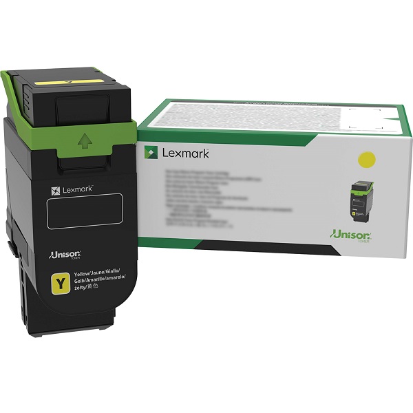 Lexmark CX532adwe, CS531dw Yellow High Yield Return Program Toner Cartridge (8,800 Yield)