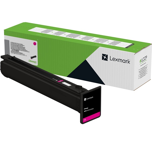 Lexmark CS963, CX833, CX961, CX962, CX963 Magenta Return Toner Cartridge (12,000 Yield)