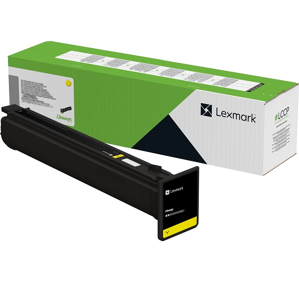 Lexmark CS963, CX833, CX961, CX962, CX963 Yellow Return Toner Cartridge (12,000 Yield)