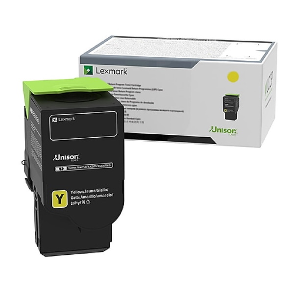 Lexmark CS521dn, CS622de, CX622ade, CX625ade, CX625adhe Ultra High Yield Yellow Non-Return Program Toner Cartridge (7,000 Yield)