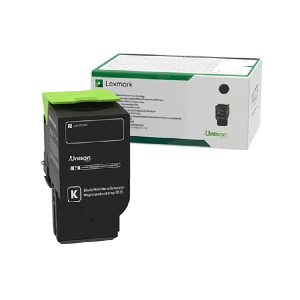 Government Lexmark CS521dn, CS622de, CX622ade, CX625ade, CX625adhe Black Ultra High Yield Return Program Toner Cartridge (10,500 Yield)