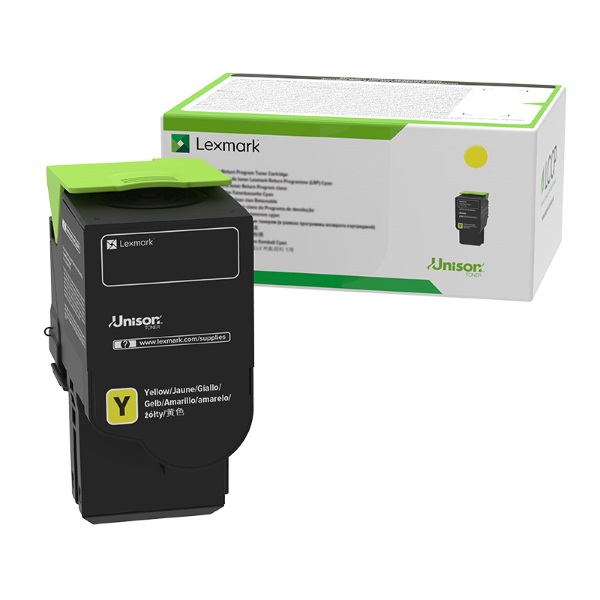 Lexmark CS521dn, CS622de, CX622ade, CX625ade, CX625adhe Corporate Ultra High Yield Yellow Toner Cartridge (7,000 Yield)