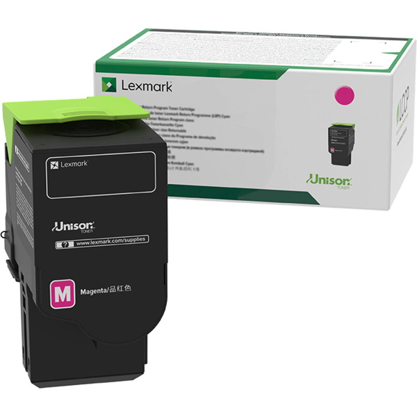 Lexmark CS421dn, CS521dn, CS622de, CX421adn, CX522ade, CX622ade, CX625ade, CX625adhe Extra High Yield Magenta Return Program Toner Cartridge (5,000 Yield)