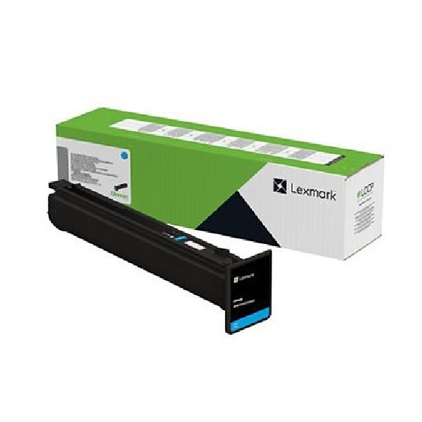 Lexmark CX833se, CX833xse Cyan Return Toner Cartridge (46,900 Yield)