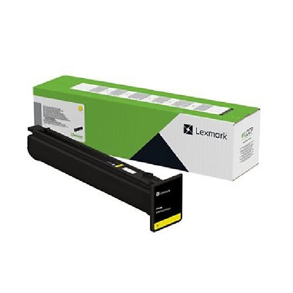 Lexmark CX833se, CX833xse Yellow Return Toner Cartridge (46,900 Yield)