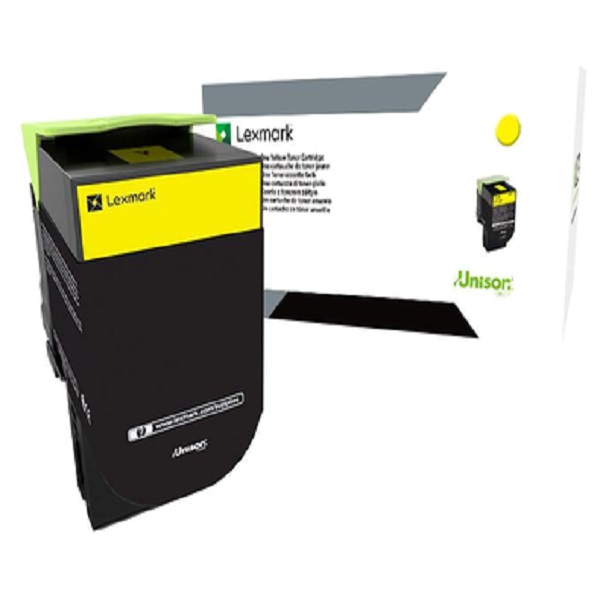 Lexmark (800H4) CX410 High Yield Yellow Non-Return Program Toner Cartridge (3,000 Yield)