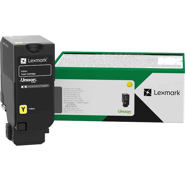 Lexmark CX735 Yellow Extra High Yield Return Program Toner Cartridge (16,200 Yield)