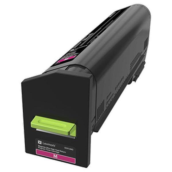 Lexmark CX860 Ultra High Yield Magenta Return Program Toner Cartridge for US Government (55,000 Yield) (TAA Compliant Version of 82K1UM0)