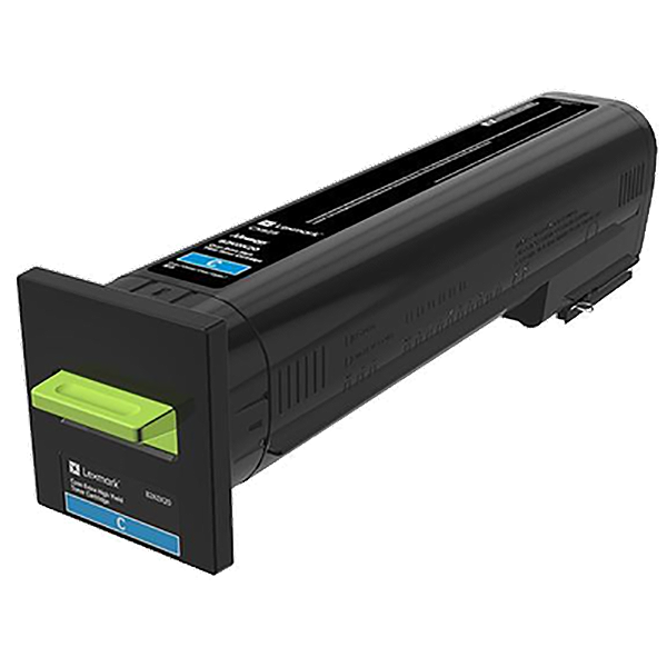 Lexmark CX825 Extra High Yield Cyan Non-Return Program Toner Cartridge (22,000 Yield)