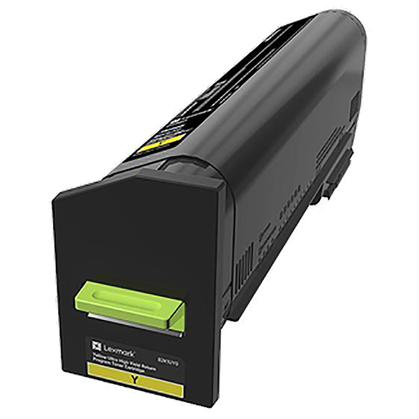 Lexmark CX860 Ultra High Yield Yellow Return Program Toner Cartridge (55,000 Yield)