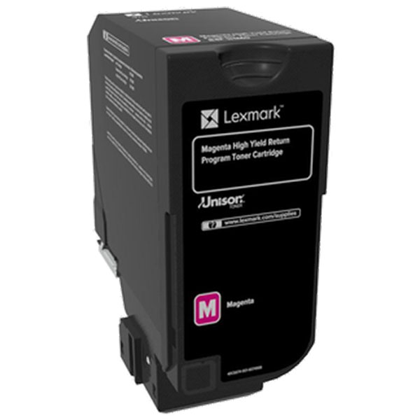 Lexmark CX725 High Yield Magenta Return Program Toner Cartridge for US Government (16,000 Yield) (TAA Compliant Version of 84C1HM0)