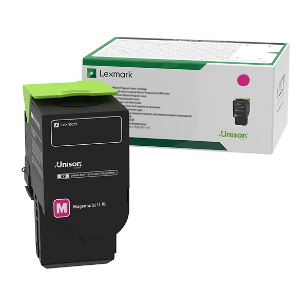 Lexmark C2425, C2535, MC2425, MC2535, MC2640 Extra High Yield Magenta Return Program Toner Cartridge (3,500 Yield)