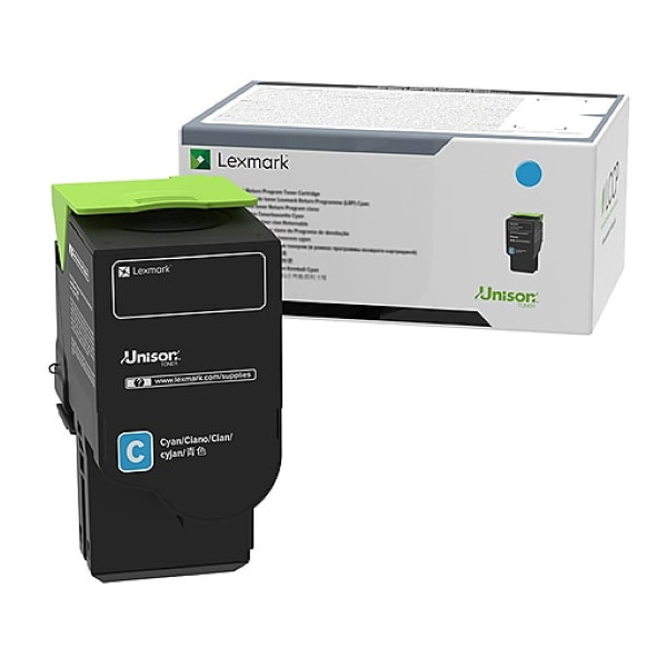 Lexmark C2425, C2535, MC2425, MC2535, MC2640 Extra High Yield Cyan Non-Return Program Toner Cartridge (3,500 Yield)