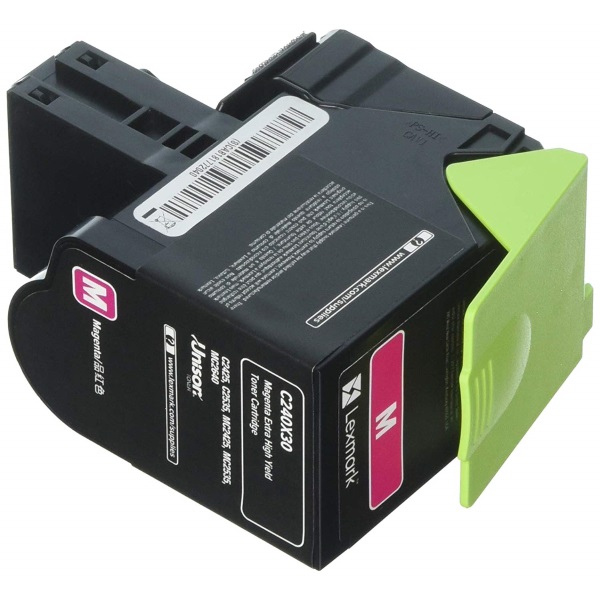 Lexmark C2425, C2535, MC2425, MC2535, MC2640 Extra High Yield Magenta Non-Return Program Toner Cartridge (3,500 Yield)