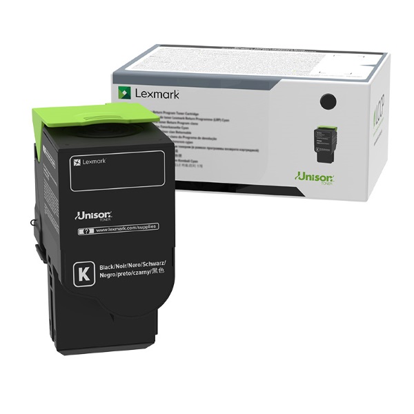 Lexmark C2535, MC2535, MC2640 C250U10 Black Ultra High Yield Non-Return Program Toner Cartridge (8,000 Yield)