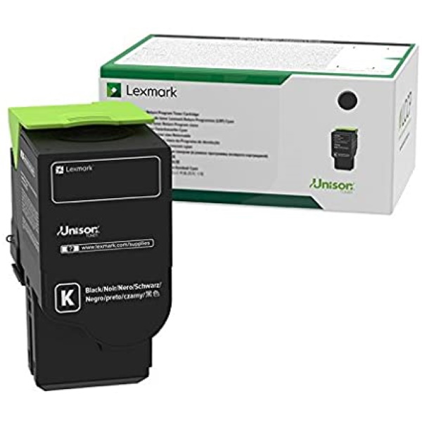 Lexmark C2535, MC2535, MC2640 Ultra High Yield Black Return Program Toner Cartridge (8,000 Yield)