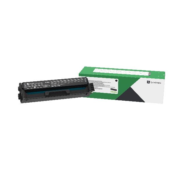 Lexmark C3224dw, C3326dw, C3426dw, MC3224dwe, MC3224adwe, MC3326adwe, MC3426adw Black Return Program Toner Cartridge (1,500 Yield)