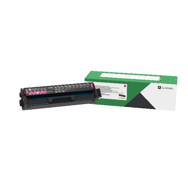Lexmark C3224dw, C3326dw, MC3224dwe, MC3224adwe, MC3326adwe Magenta Return Program Toner Cartridge (1,500 Yield)