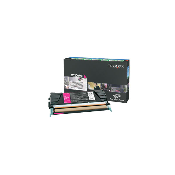 Lexmark C520n, C530dn Magenta Return Program Toner Cartridge (1,500 Yield)