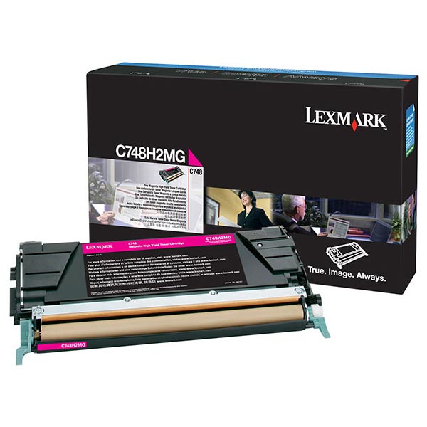 Lexmark C748 High Yield Magenta Non-Return Program Toner Cartridge (10,000 Yield)