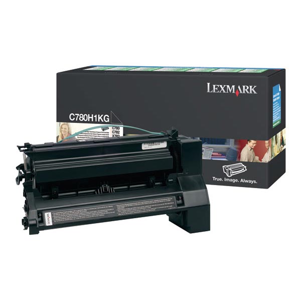 Lexmark C780, C782, X782e High Yield Black Return Program Toner Cartridge (10,000 Yield)