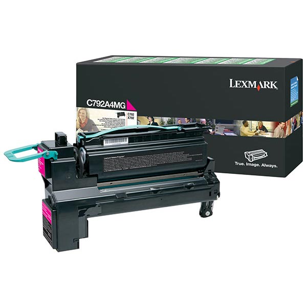Lexmark C792, X792 Return Program Magenta Toner Cartridge for US Government (6,000 Yield) (TAA Compliant Version of C792A1MG)