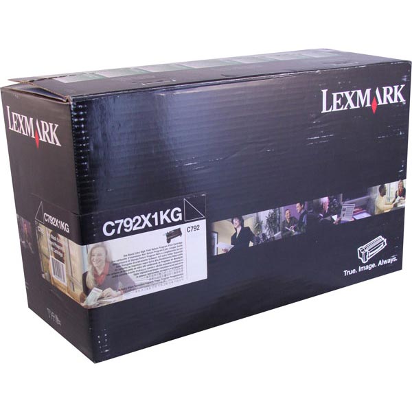 Lexmark C792, CS796 Extra High Yield Black Return Program Toner Cartridge (20,000 Yield)