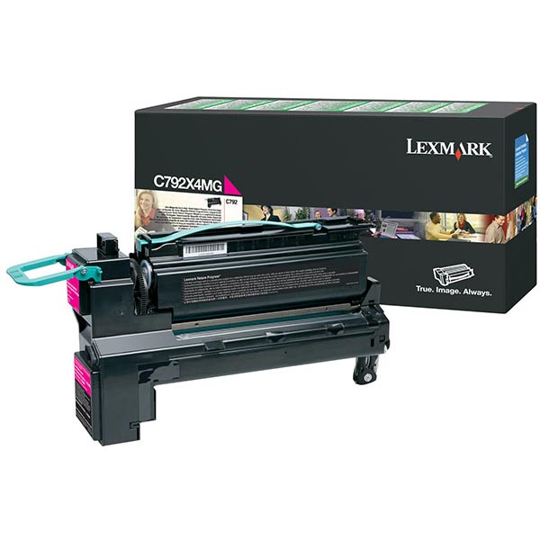 Lexmark C792 Extra High Yield Magenta Return Program Toner Cartridge for US Government (20,000 Yield) (TAA Compliant Version of C792X1MG)