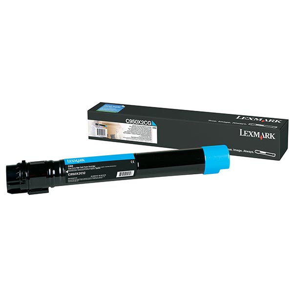 Lexmark C950 High Yield Cyan Non-Return Program Toner Cartridge (22,000 Yield)