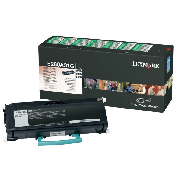 Lexmark E260, E360, E460, X463, X464, X466 Corporate Toner Cartridge (3,500 Yield)