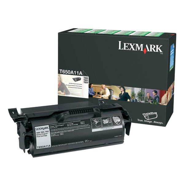 Lexmark T650, T652, T654, T656 Return Program Toner Cartridge (7,000 Yield)