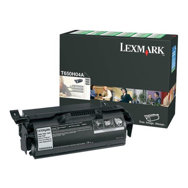 Lexmark T650, T652, T654, T656 High Yield Return Program Toner Cartridge for Label Applications (25,000 Yield)