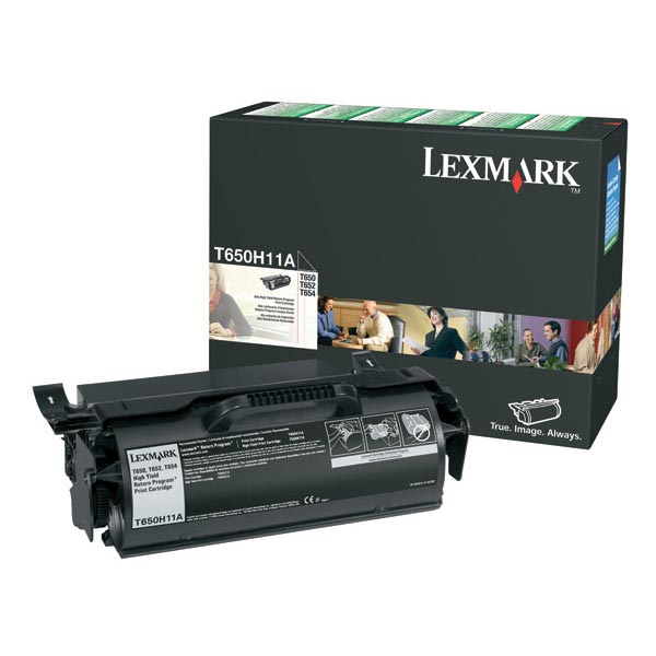 Lexmark T650, T652, T654, T656, T658, X651, X652 High Yield Return Program Toner Cartridge (25,000 Yield)