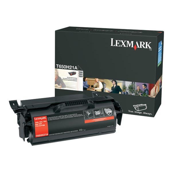 Lexmark T650, T652, T654, T656, TS652, TS654, TS656 High Yield Non-Return Program Toner Cartridge (25,000 Yield)