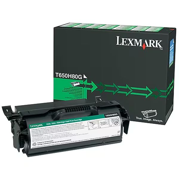 Lexmark T650, T652, T654, T656, X651, X652, X654, X656, X658 Remanufactured High Yield Toner Cartridge (25,000 Yield)
