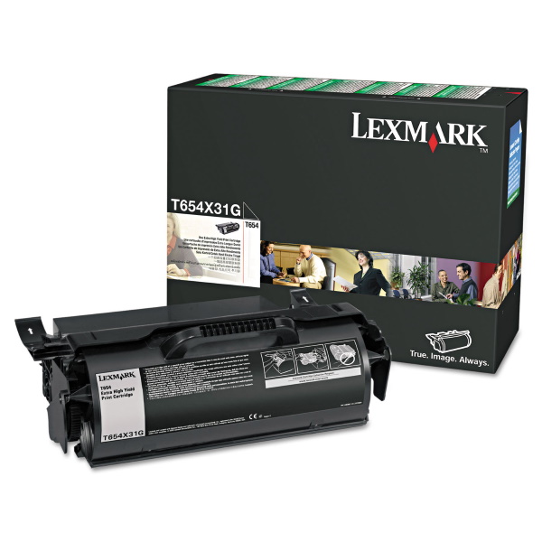 Lexmark T650, T652, T654, X651, X652, X654, X656, X658 Corporate Toner Cartridge (36,000 Yield)