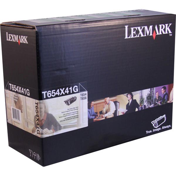Lexmark T654, T656 Extra High Yield Return Program Toner Cartridge for US Government (36,000 Yield) (TAA Compliant Version of T654X11A)