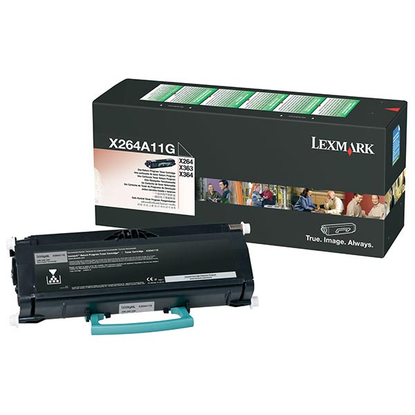 Lexmark X264, X363, X364 Return Program Toner Cartridge (3,500 Yield)