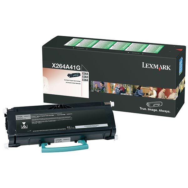 Lexmark X264, X363, X364 Return Program Toner Cartridge for US Government (3,500 Yield) (TAA Compliant Version of X264A11G)